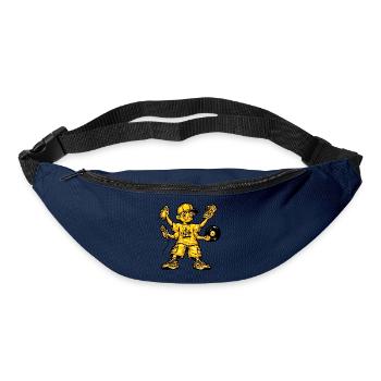 Hip Hop Musik Dance Graffiti - Gürteltasche - Navy - Vorne