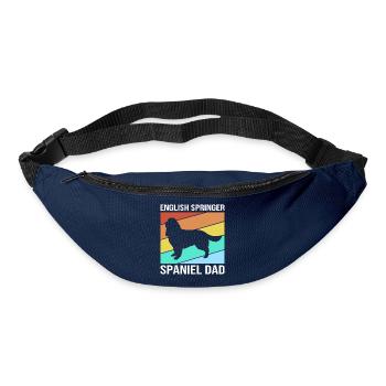 Springer Spaniel - Gürteltasche - Navy - Vorne