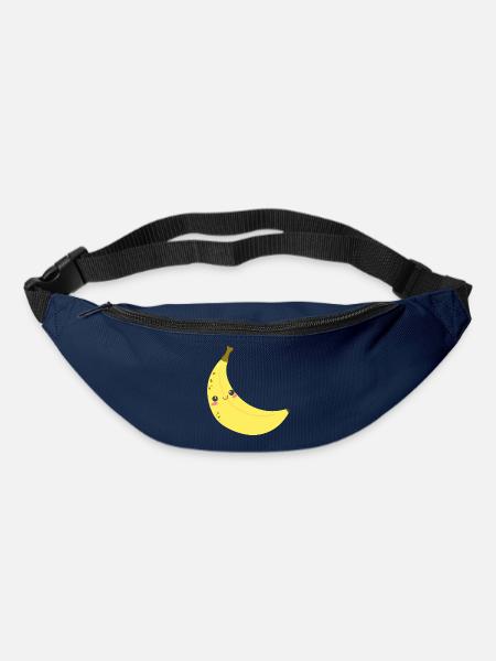 Happy Banane optimal für Kinder - Gürteltasche - Navy