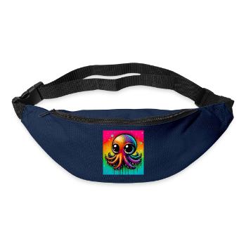 Krake - Gürteltasche - Navy - Vorne
