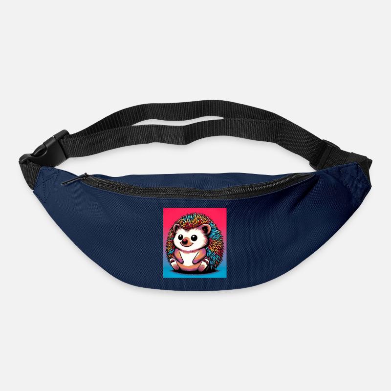 hérisson - Sac banane - marine