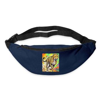 cheetah - Bum bag - navy - Front