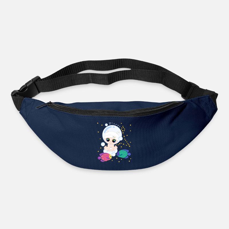 sternzeichen_pisces - Gürteltasche - Navy
