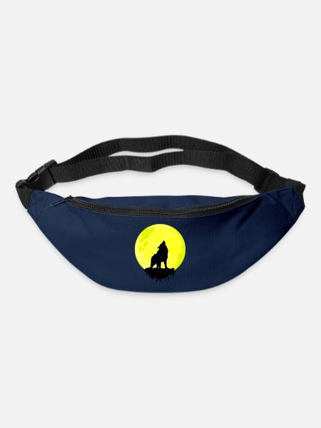 Wolf Moon – Wild Spirit - Gürteltasche - Navy