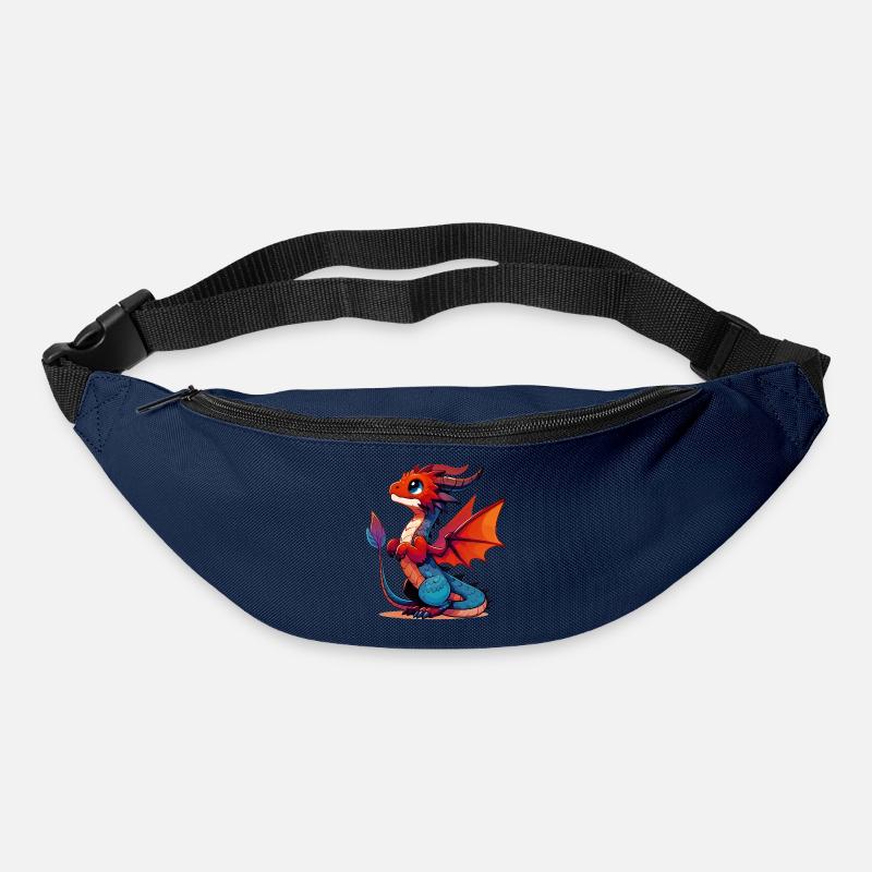 Drache - Gürteltasche - Navy