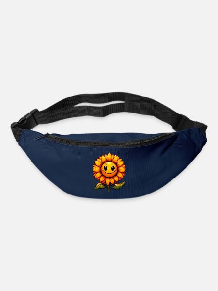 Sonnenblume - Gürteltasche - Navy