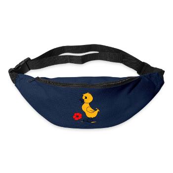 Poussins de Pâques Joyeuses Pâques - Sac banane - marine - Devant