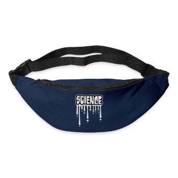 Science Science Statement Nerd Education Saying - Bum bag - navy - Front