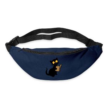 Le livre - Sac banane - marine - Devant