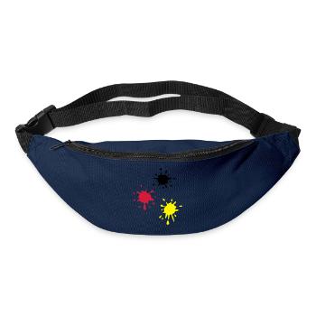 Art, paint (super cheap!) - Sac banane - marine - Devant