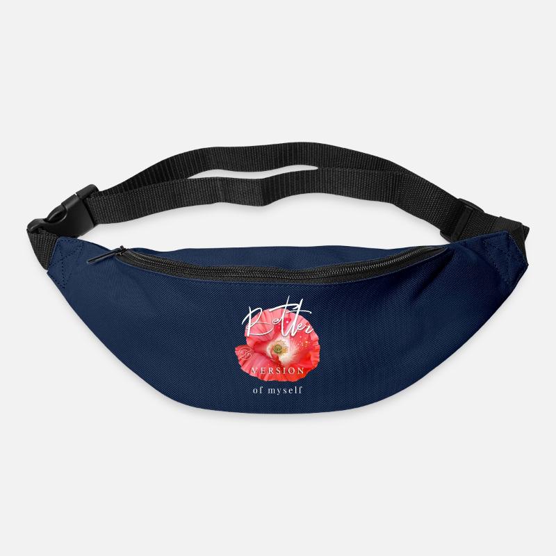Mohnblume Muttertag Geschenk cooler Spruch Garten - Gürteltasche - Navy