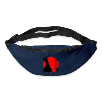 Aikido - Gürteltasche - Navy - Vorne