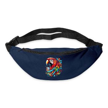 Papagei - Gürteltasche - Navy - Vorne