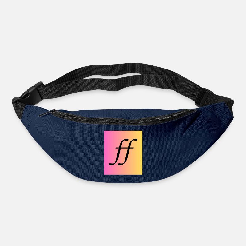 Fortissimo - Musik Monogram Gradient - Gürteltasche - Navy