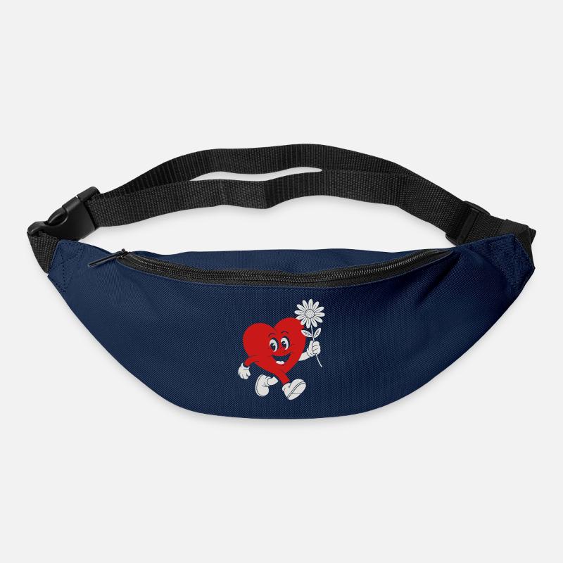 Herzheld mit Daisy - Gürteltasche - Navy