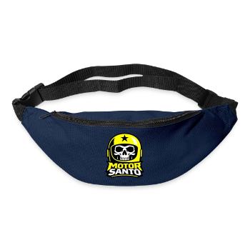 Motor Santo Skull Logo - Bum bag - navy - Front