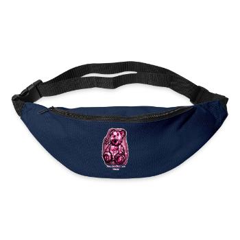 BillionDollar Bear Graffiti - Gürteltasche - Navy - Vorne