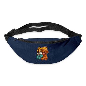 Ungarischer Pointer - Gürteltasche - Navy - Vorne