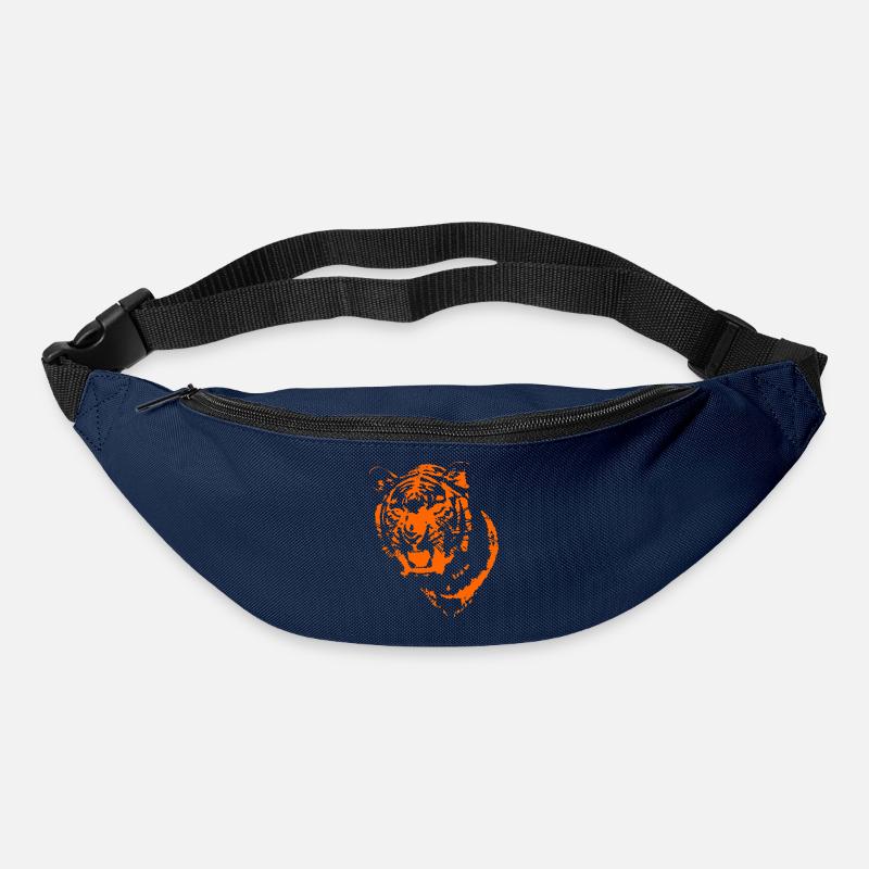 tigre - Sac banane - marine