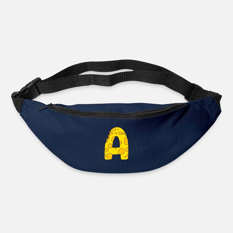 Buchstabe A - Gürteltasche - Navy