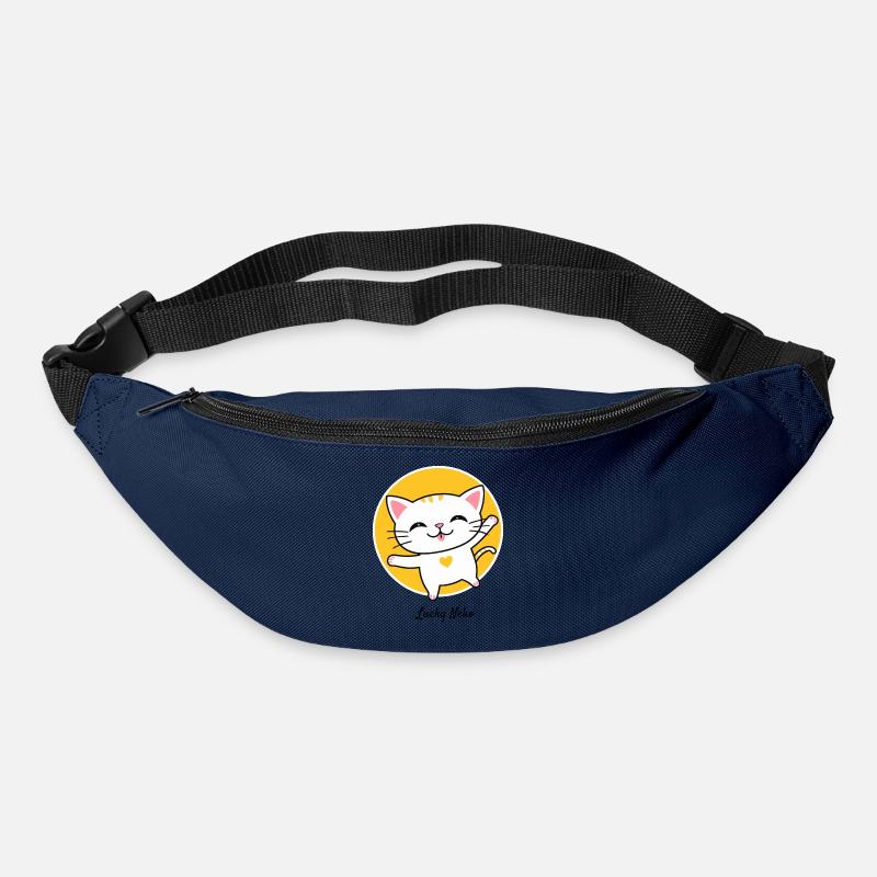 Lucky Neko - Bum bag - navy