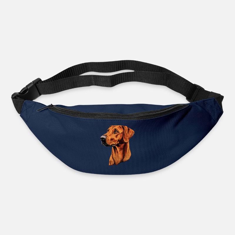 Rhodesian Ridgeback Jagdhund Hunde Stolz Ridgeback - Gürteltasche - Navy