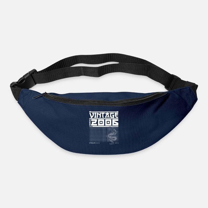 Samurai Power Since 2006 - 19th Birthday Dragon - Bum bag - navy