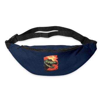 Crocodile - Bum bag - navy - Front