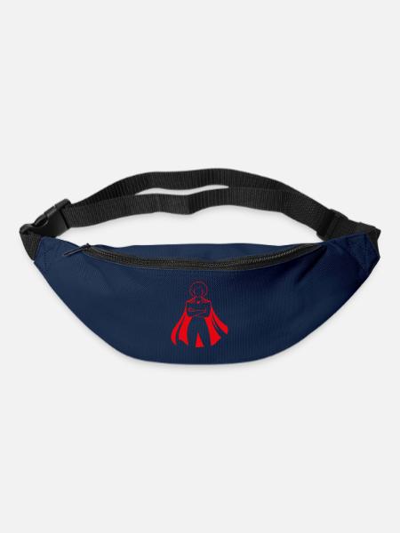Social Worker Quote Hero Social Work - Gürteltasche - Navy