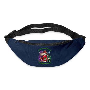 O Weihnachtsbaum - Gürteltasche - Navy - Vorne