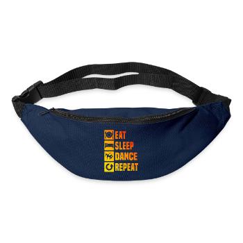 Streetdance Geschenkidee für eine Hip-Hop-Tänzerin - Gürteltasche - Navy - Vorne