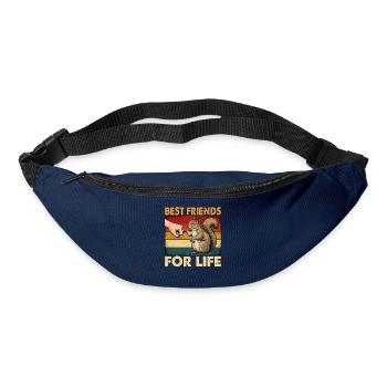 Best Friends For Life - Gürteltasche - Navy - Vorne