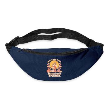 Mama Tochter Liebe Beste Freundin - Gürteltasche - Navy - Vorne