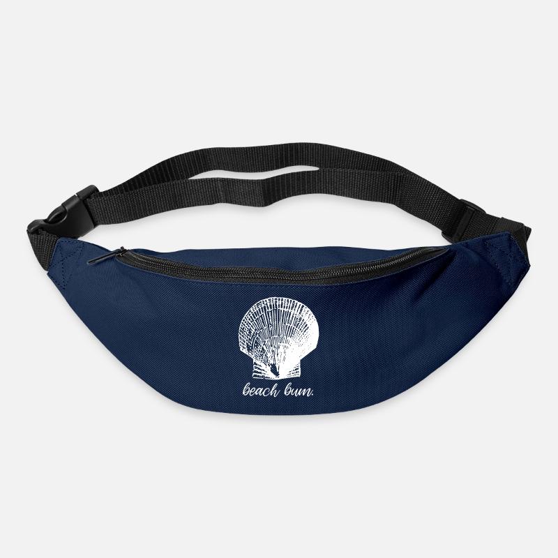Beach Bum Shell - Mermaid - Gürteltasche - Navy