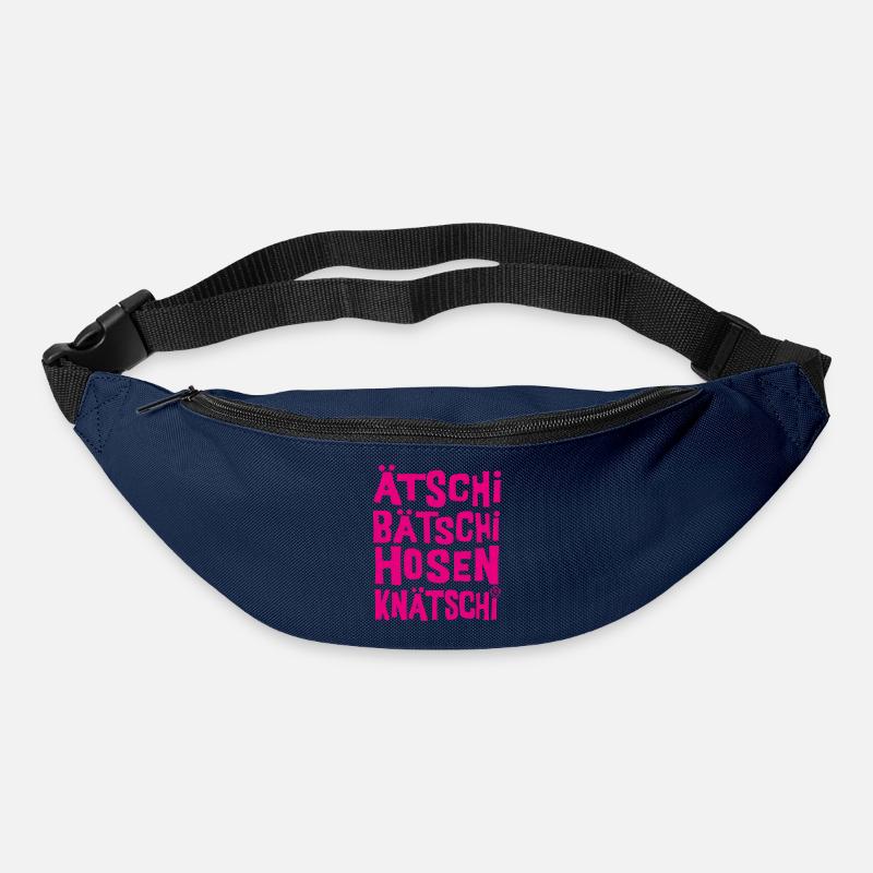 Ätschi Bätschi Hosen Knätschi - Gürteltasche - Navy