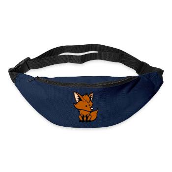 fuchs comic tier - Gürteltasche - Navy - Vorne