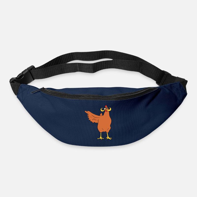 No Chicken Here - Bum bag - navy