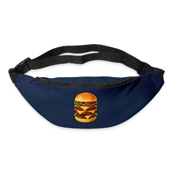 Dreifacher Cheeseburger Kraft - Gürteltasche - Navy - Vorne