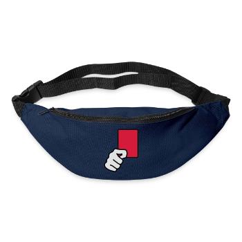 rote_karte__f3 - Gürteltasche - Navy - Vorne