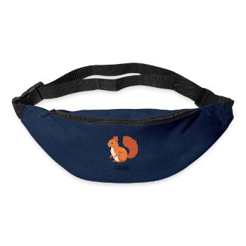 Kastanienrot Eichhörnchen - Gürteltasche - Navy - Vorne