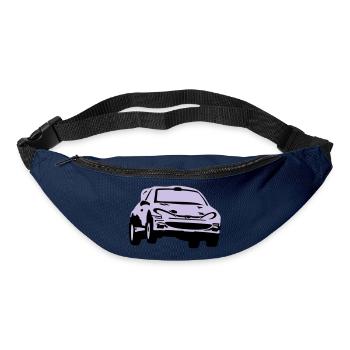 Rallye, Rallyeauto, Rennauto - Gürteltasche - Navy - Vorne