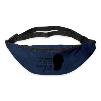 Galileo - Thunderbolt and lightning very... 2clr - Bum bag - navy - Front