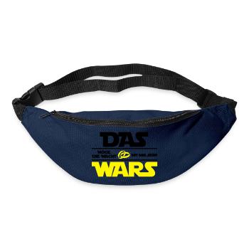 das_wars_02 - Gürteltasche - Navy - Vorne