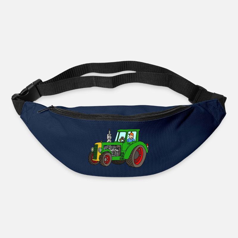 Treckerfahren - Gürteltasche - Navy