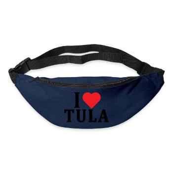 T-shirt J’adore Tula t-shirt Sardaigne idée cadeau - Sac banane - marine - Devant