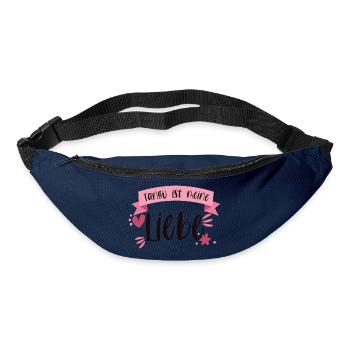 Tango Tänzerin Tanzen Tanzschule Geschenk - Gürteltasche - Navy - Vorne
