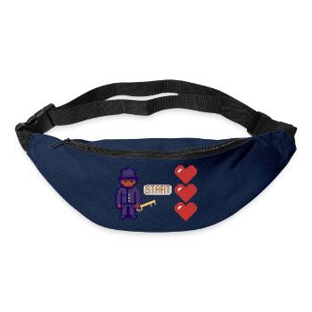 game love - Sac banane - marine - Devant