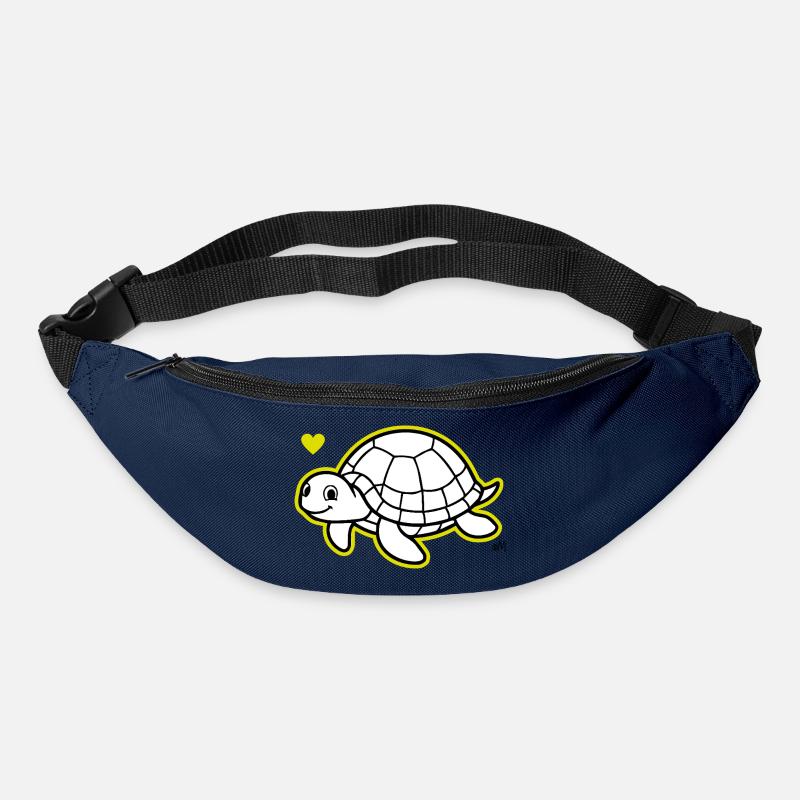 Max_the_turtle - Sac banane - marine