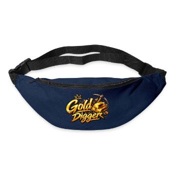 Gold Digger Gloss Motif - Sac banane - marine - Devant