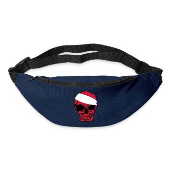 Anarcho Skull Anarchy anarchy - Bum bag - navy - Front